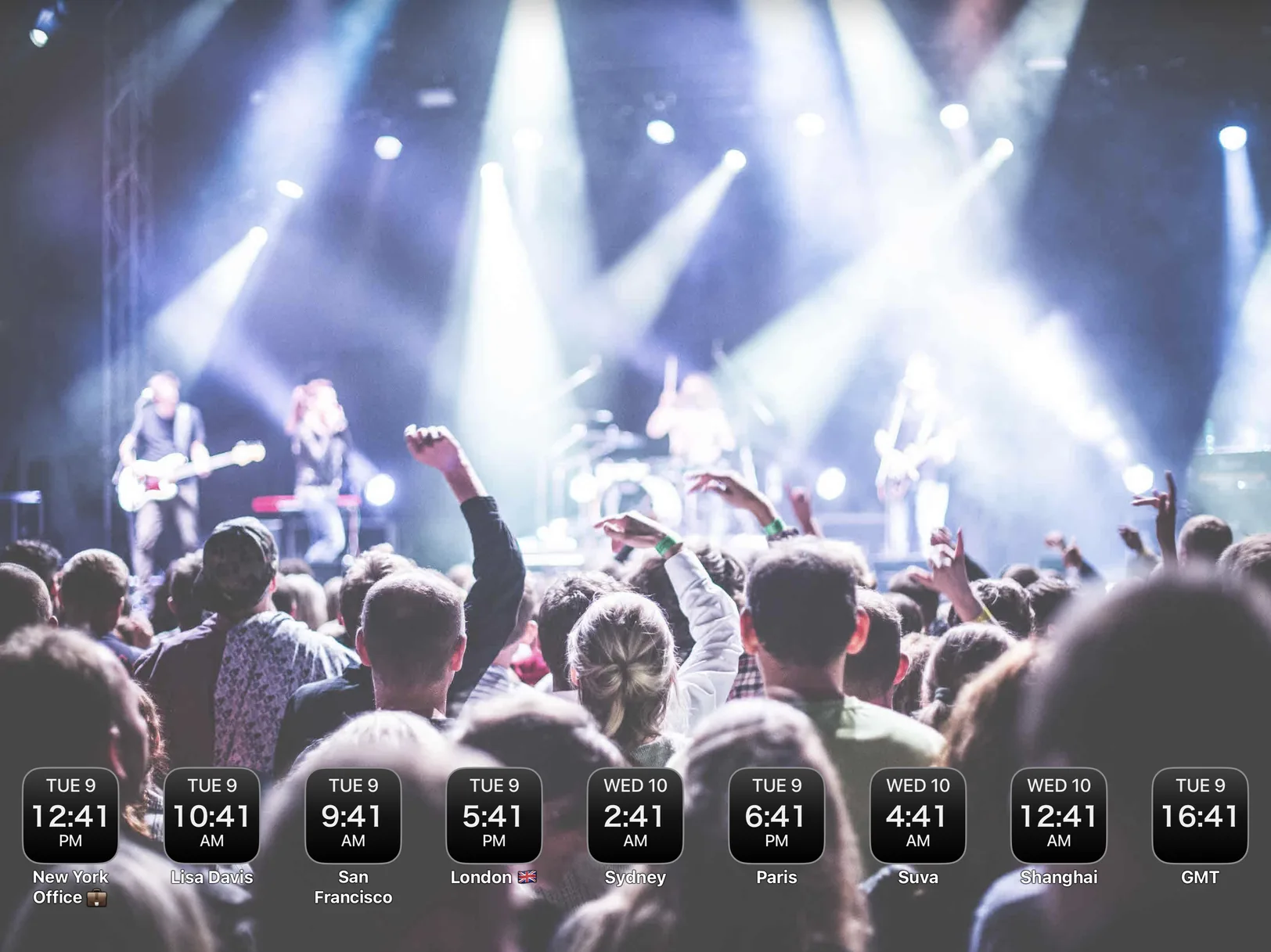 Photo World Clock - Add photos to your home screen